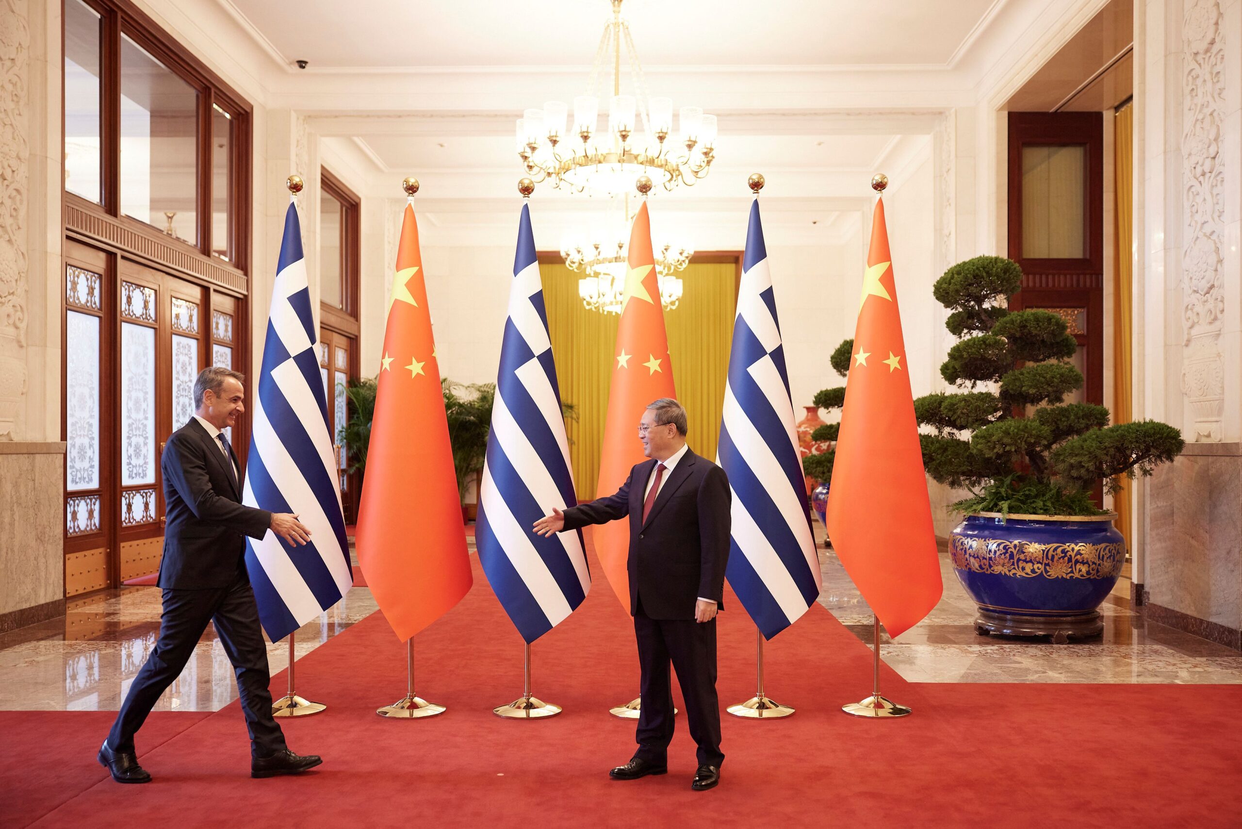 Greek PM Mitsotakis on a 2-Day Official Visit to China