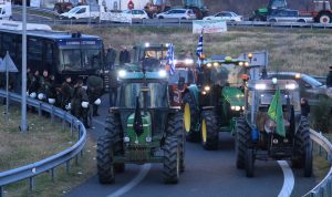 Farmer Blockade Across Greece on Tuesday
