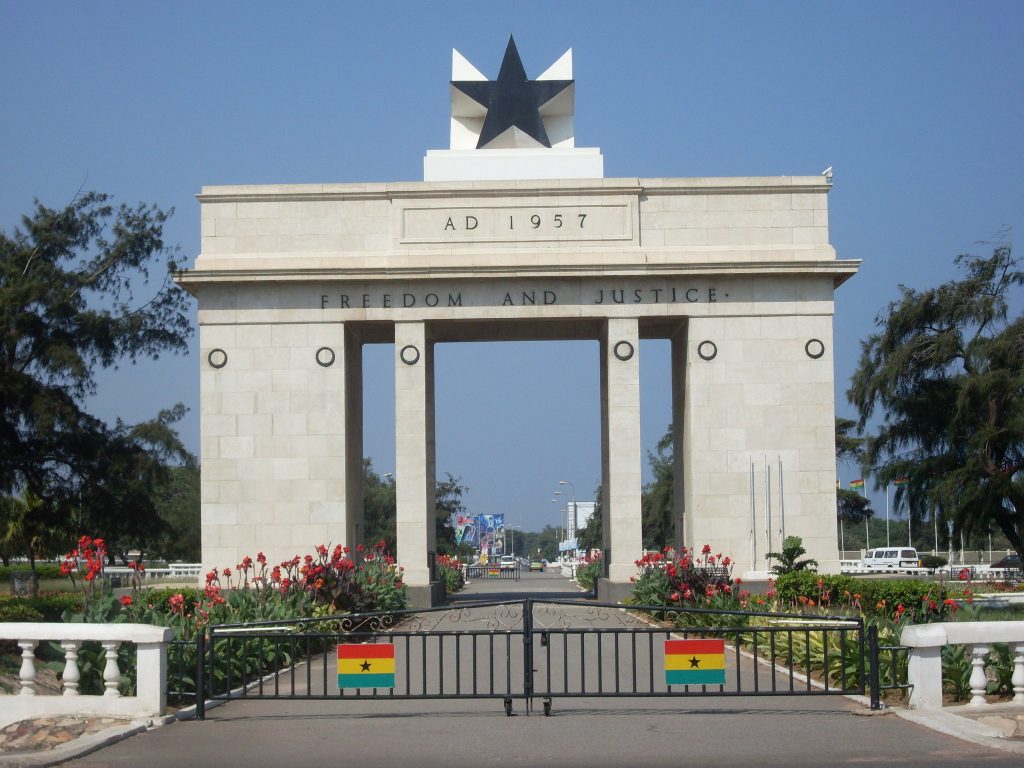 On March 6th 1957 Ghana gains independence
