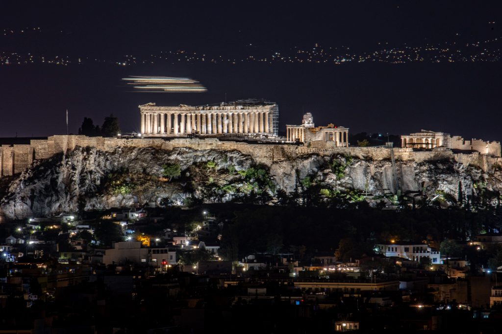 Greek Independence Day: Athenian Sky Lights Up on Sunday Night