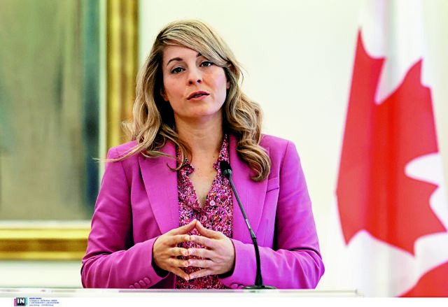 Canada FM Joly: We’re Enjoying Golden Age of Friendship with Greece