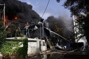 Toxic Gases Released into Atmosphere Following the Kifissia Factory Fire