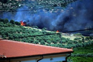 Level 5 Threat for Wildfires in Half of Greece on Fri.