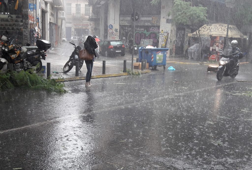 Rain, Thunderstorms and Hail Forecast for Greece on Thursday