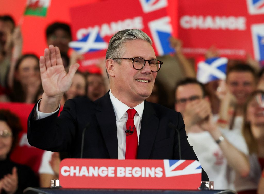 U.K.’s Labour Party Wins Landslide, Sunak Concedes Defeat
