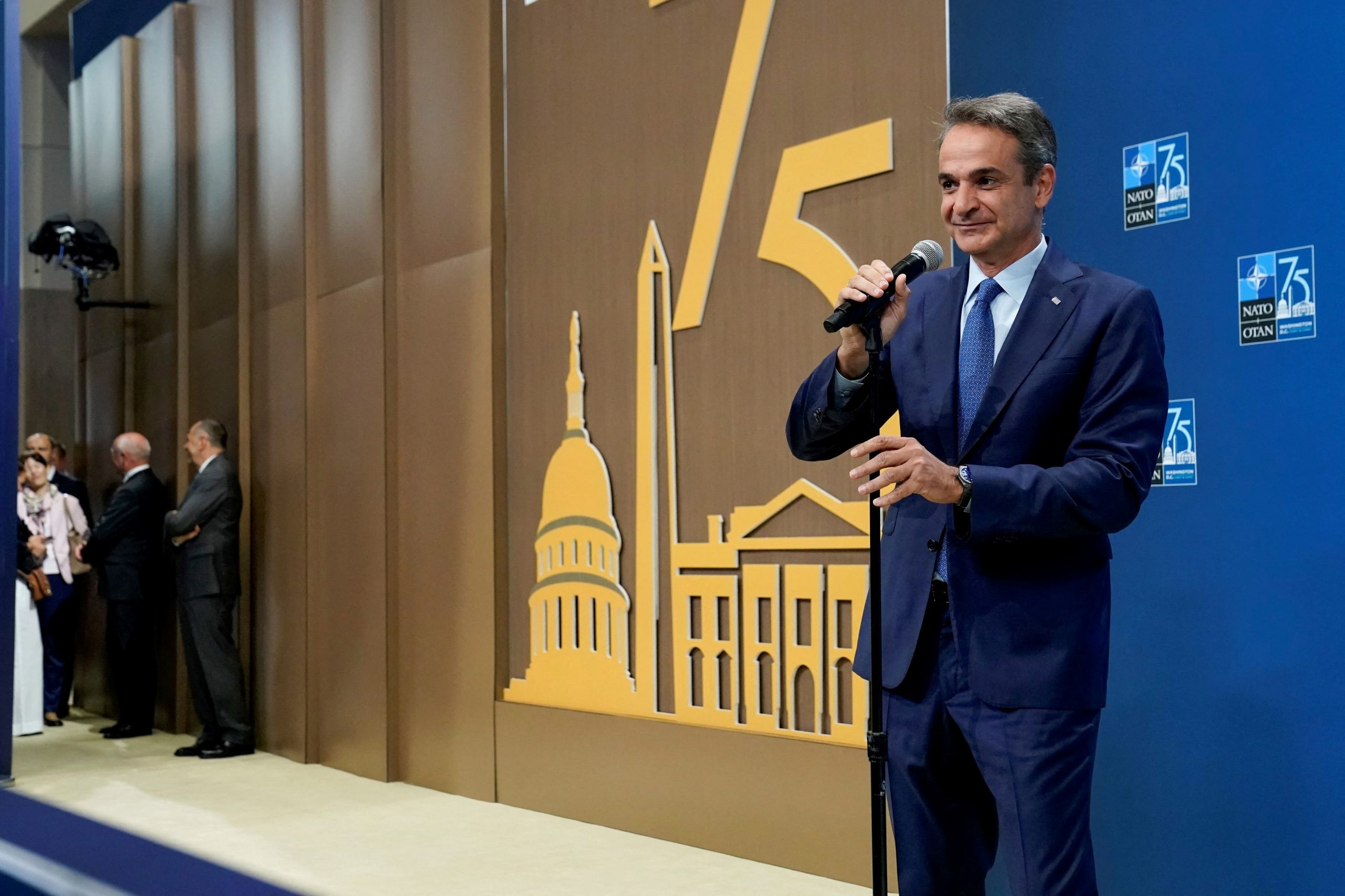 Mitsotakis at NATO: Prespa Violations Threaten Western Balkans’ Security