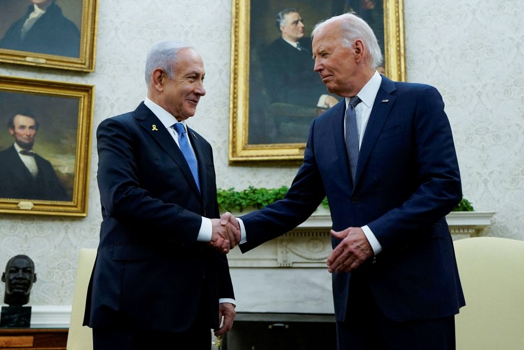 Biden, Netanyahu Meet Amid Push for Gaza Cease-Fire
