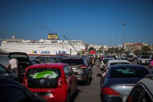 Greek Island Ferry Traffic Soars as Summer Peaks