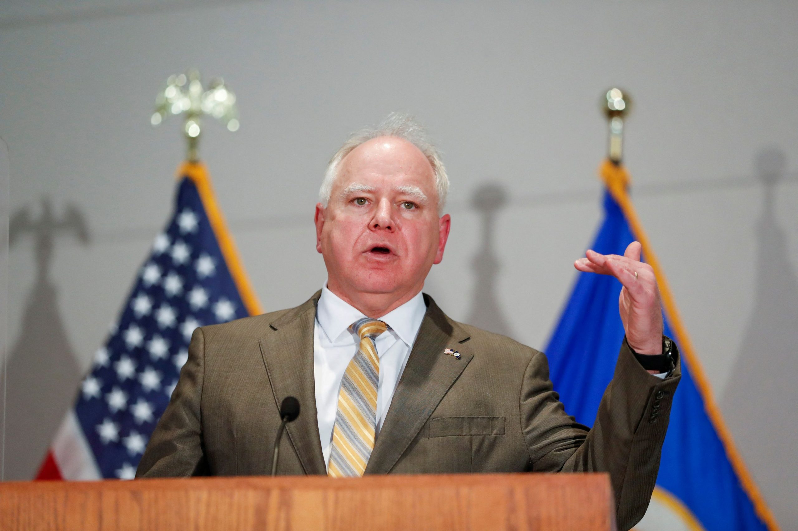 Harris Picks Minnesota Gov. Tim Walz as Running Mate