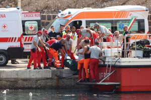 Sailboat Sinks off Palermo Coast; One Dead, Six Missing