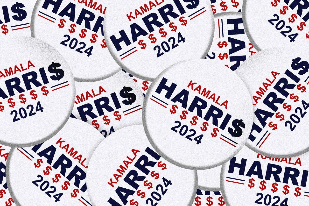 Inside Kamala Harris’s Enormous Fundraising Drive