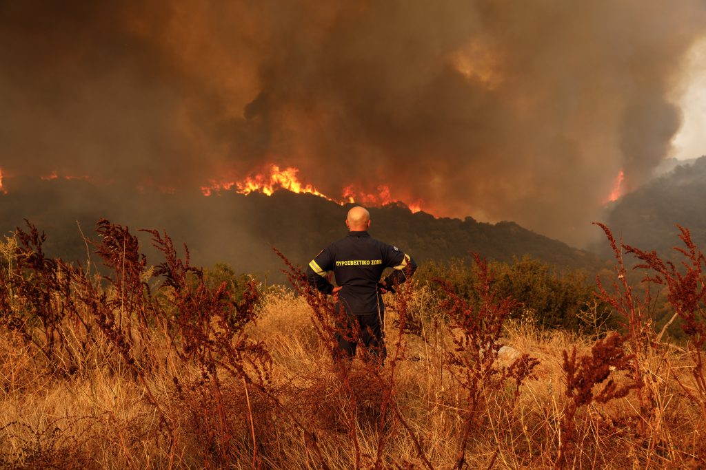 High Risk Fire Alert Issued for Friday in Greece