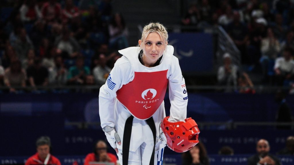 Christina Gentzou Wins Greece’s First Paralympic Taekwondo Medal