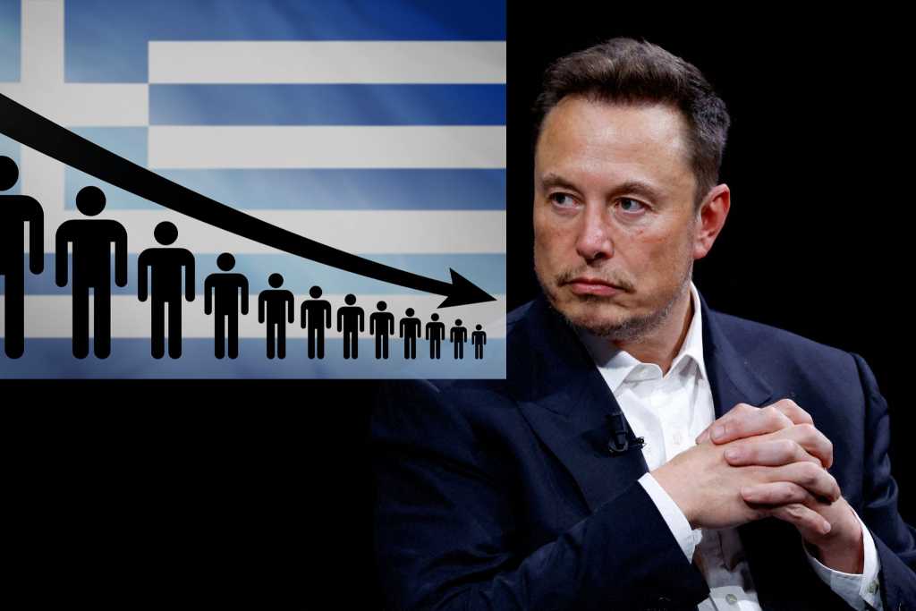 Elon Musk Tweets on Greek Demographic Crisis – Again