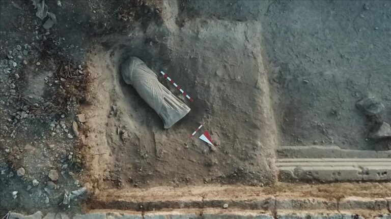 2,000-Year-Old Female Statue Unearthed at Ancient City of Blaundus