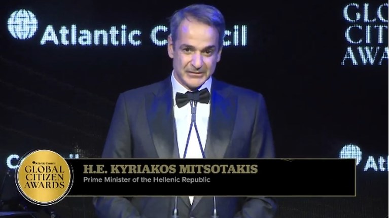 PM Kyriakos Mitsotakis Honored with Global Citizen Award in NYC