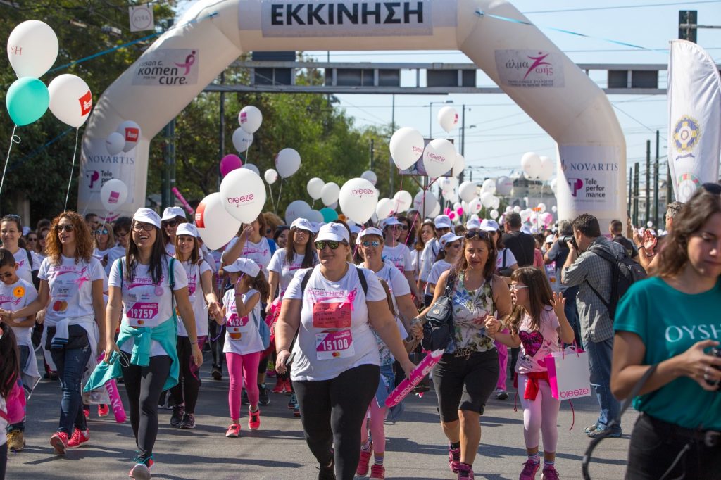 Athens to Go ‘Pink’ on Sun. for the 16th Greece Race for the Cure