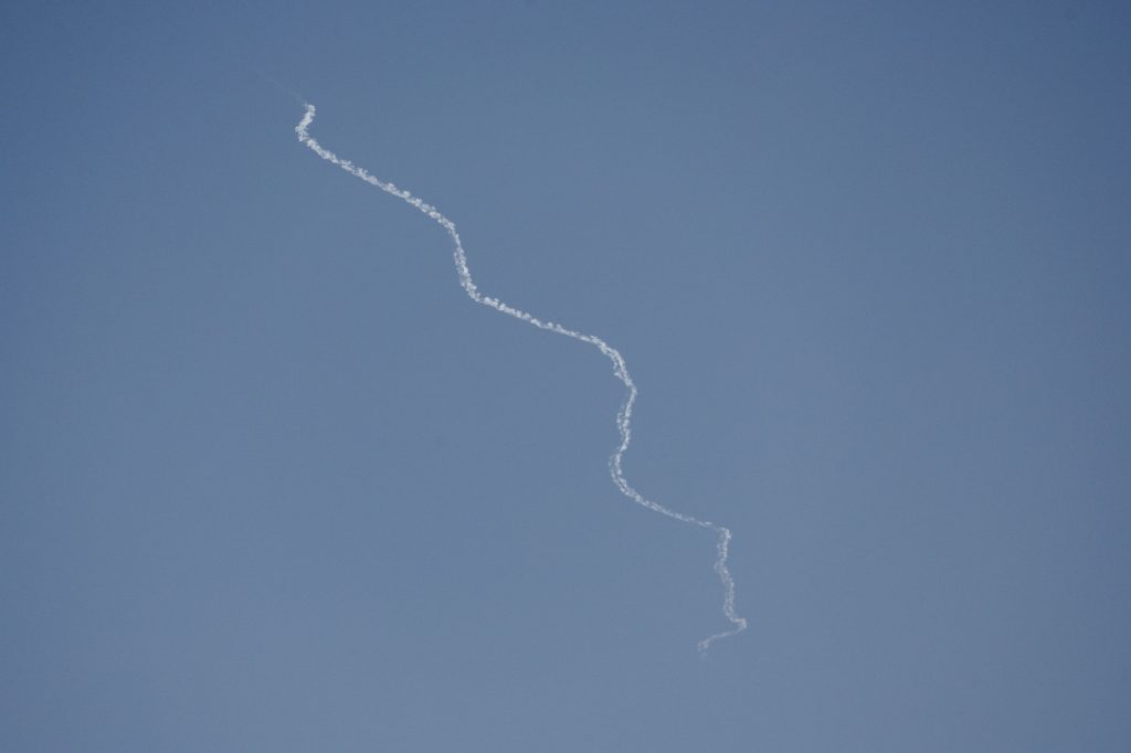 Israel Intercepts Missile Fired at Tel Aviv as Fighting Escalates