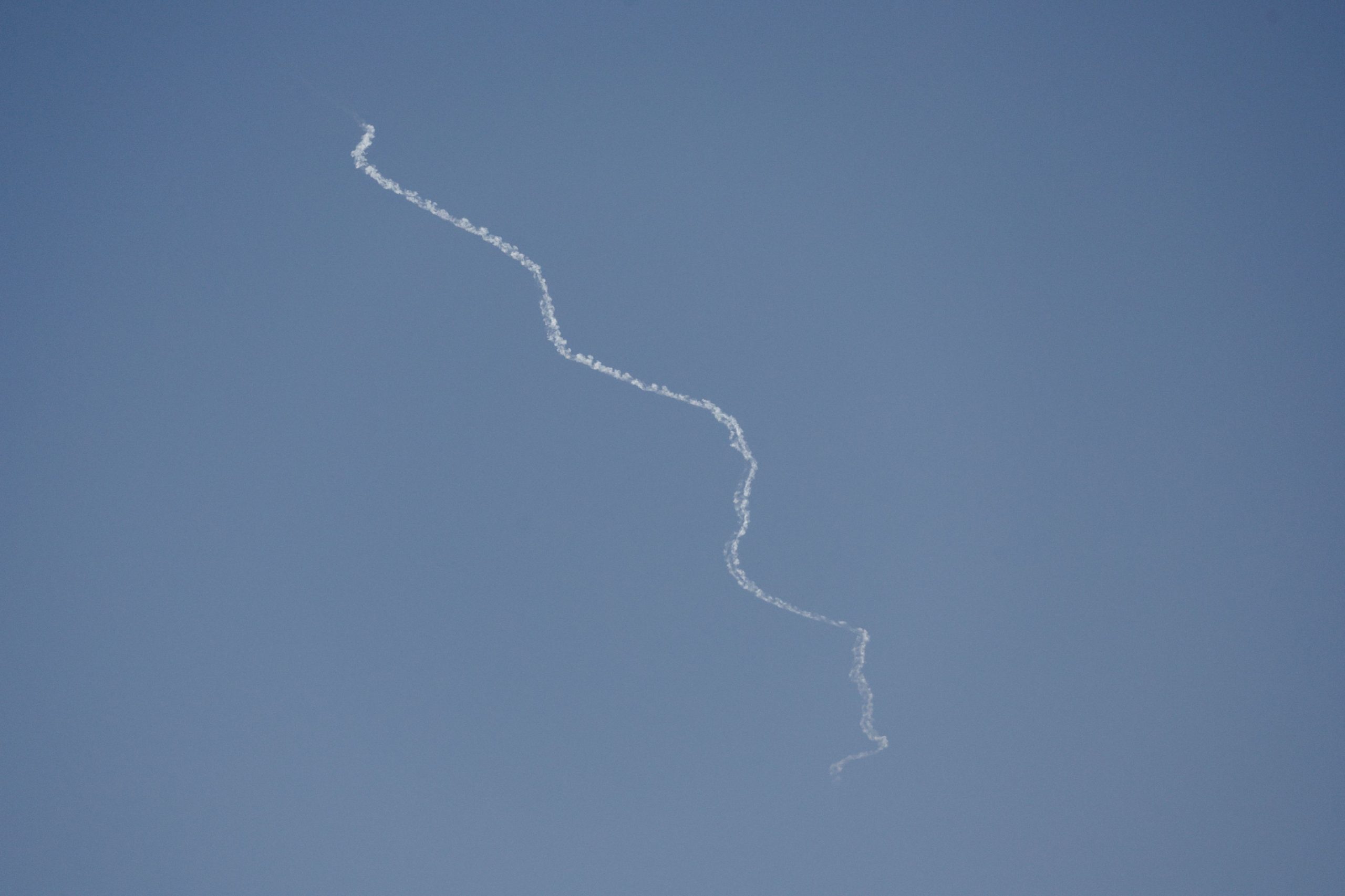 Israel Intercepts Missile Fired at Tel Aviv as Fighting Escalates