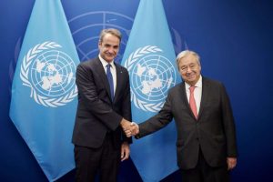 Mitsotakis Thanks UN Chief Guterres For Efforts to Restart Cyprus Talks