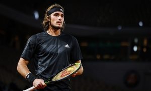 Stefanos Tsitsipas Crashes out of Japan Open