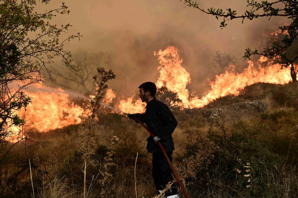 Corinth wildfire