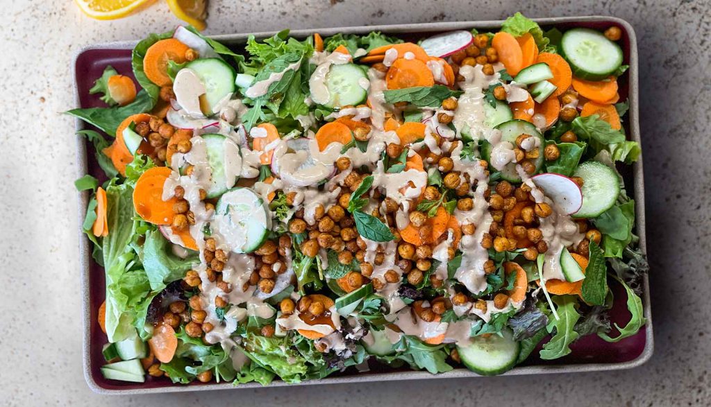 Recipe of the Day: Roasted Chickpea Salad