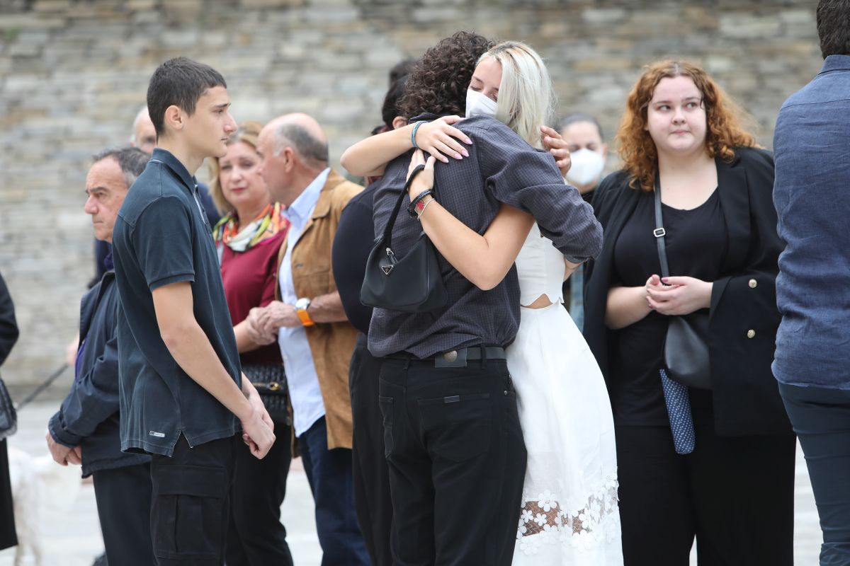 Funeral of Greek Victim Karussis, Who Fell in Tel Aviv Terror Attack, in Jerusalem