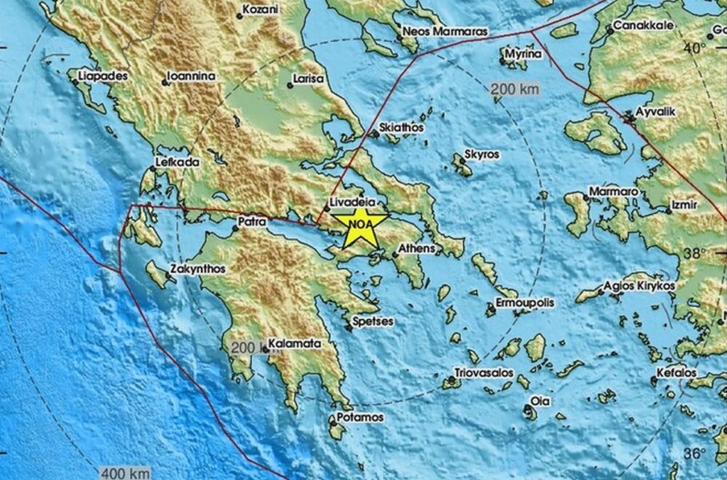 Earthquake - 4.4R Quakes in Thiva, on Crete Monday Morning - tovima.com