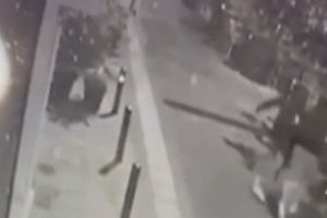 Shocking Video Shows Man Stabbed to Death in Athens