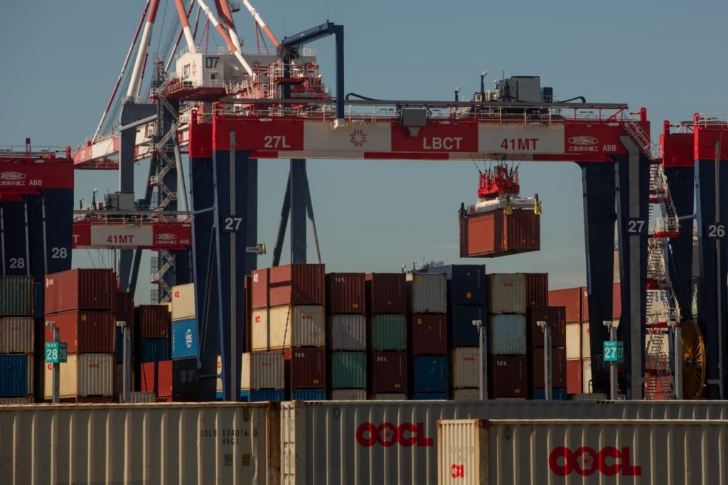 The Battle Over Robots at U.S. Ports Is On