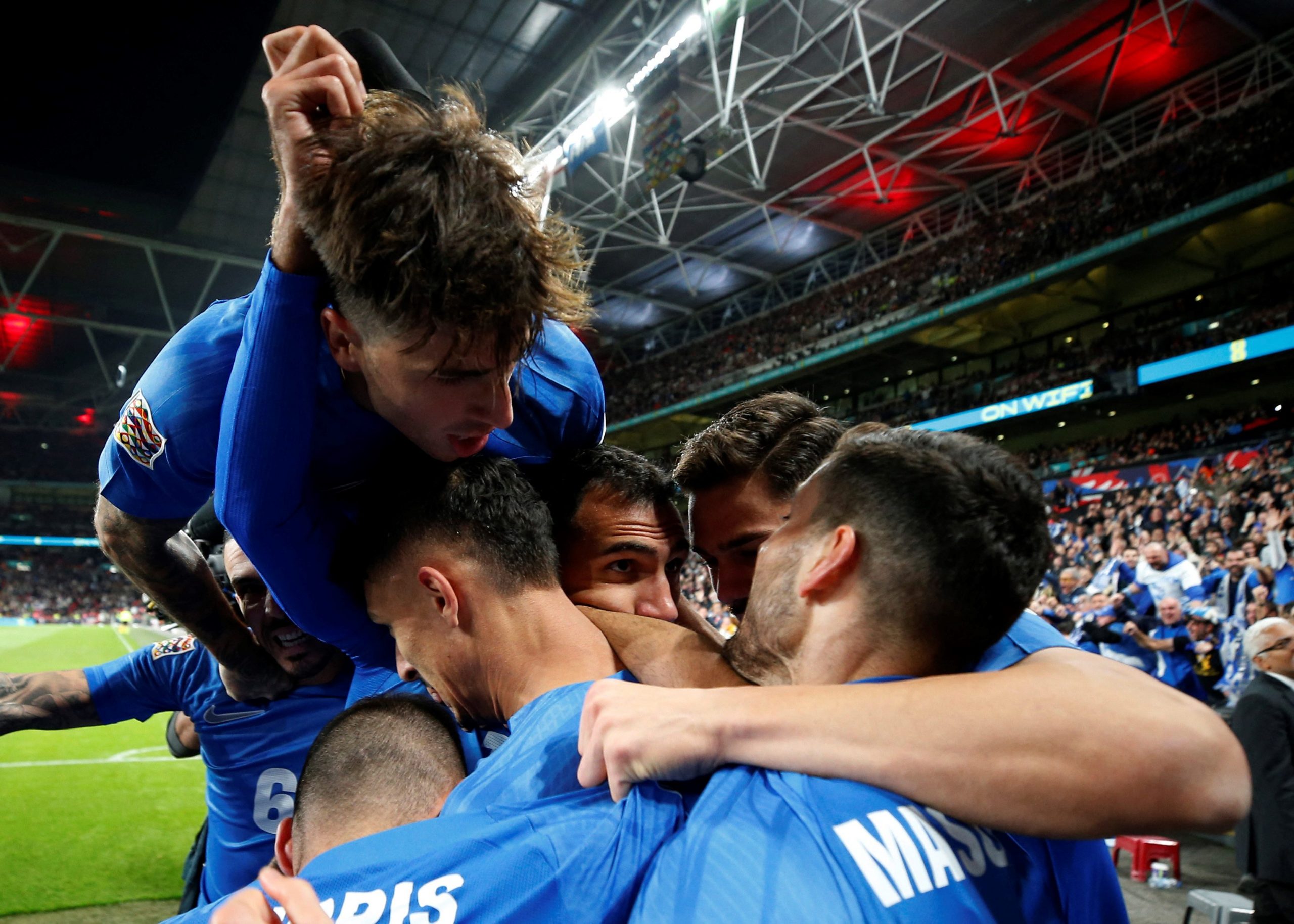 Stunning 1-2 Victory by Greece Against England at Wembley