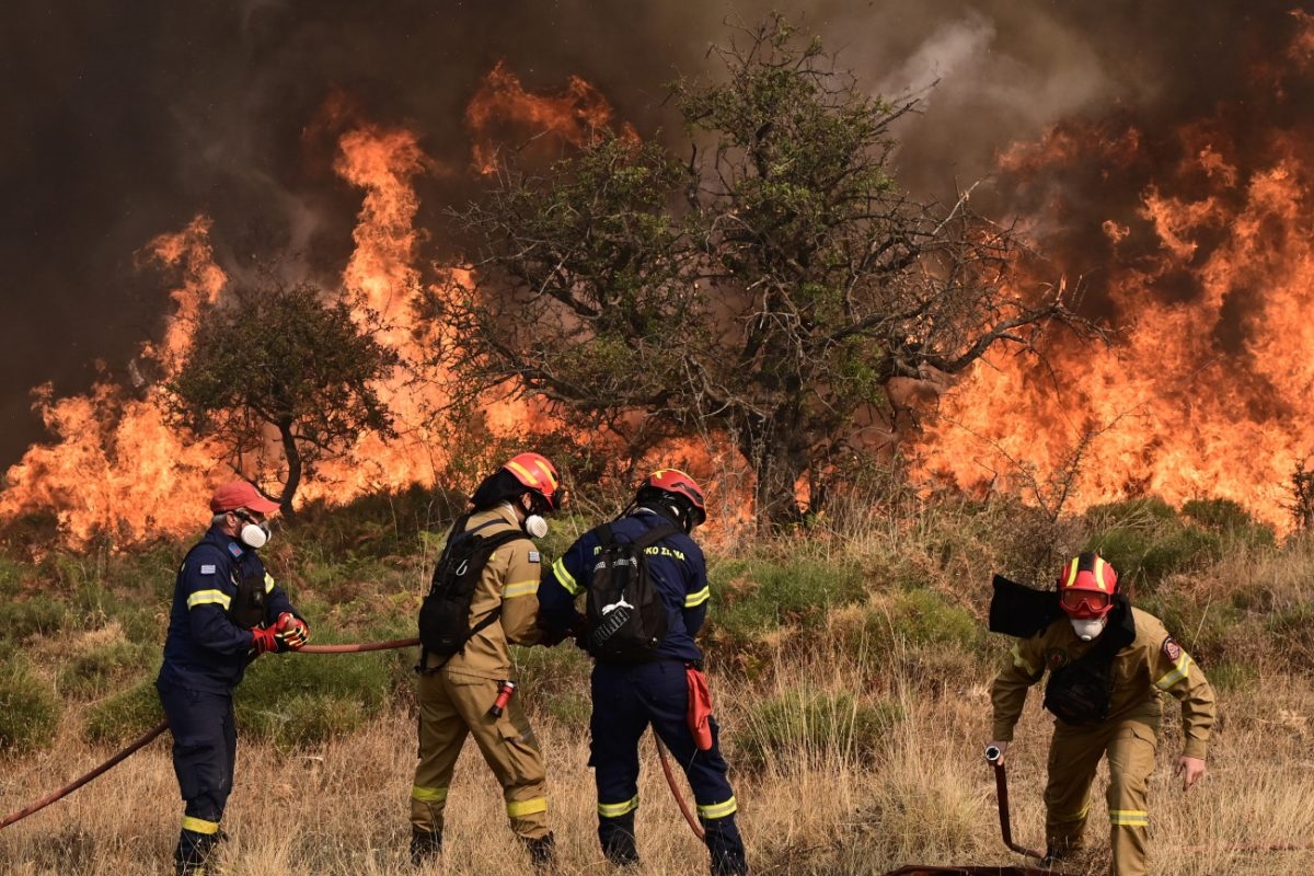 Samos Wildfire Reportedly Under Control