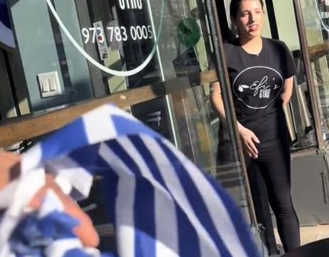 TikToker Charged for Destroying Greek Flags in Mistaken Anti-Israel Rant