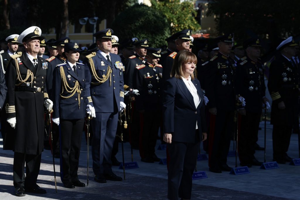 military parade in Thessaloniki