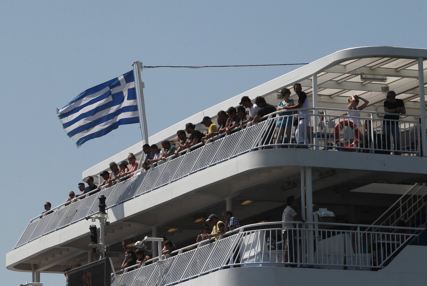 Greek Ferry With 550 Passengers Runs Aground- No Injuries