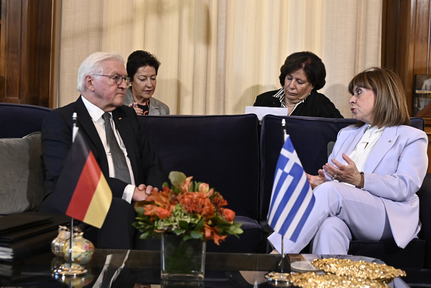 German President Steinmeier on Official Visit in Greece (video-photos)