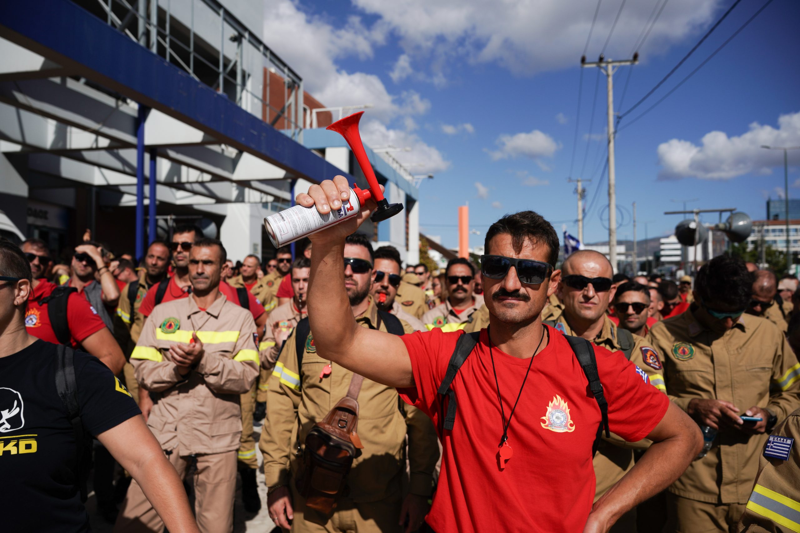 After Greece’s Most Difficult Fire Season, Firefighters Rally for Year-Round Jobs