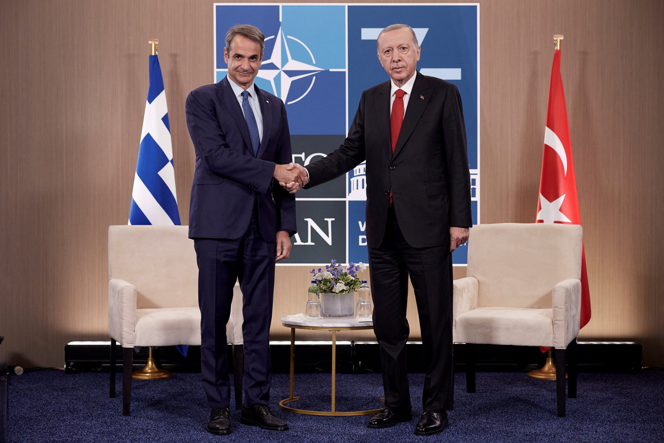 Mitsotakis on Current Ties With Turkey; Responds to Internal Grumbling