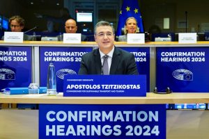 Greece’s Commissioner-designate Tzitzikostas Queried on Tempi Rail Disaster