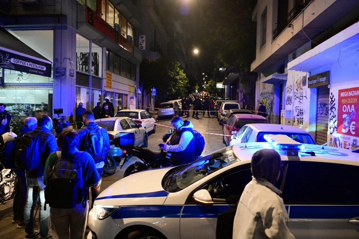 Turkish Man Shot Dead in Downtown Athens (photos)