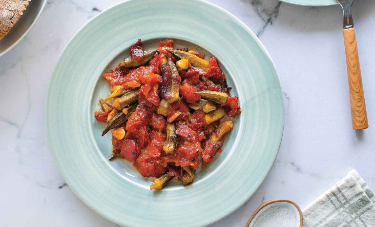 Recipe of the Day: Baked Okra in Tomato Sauce