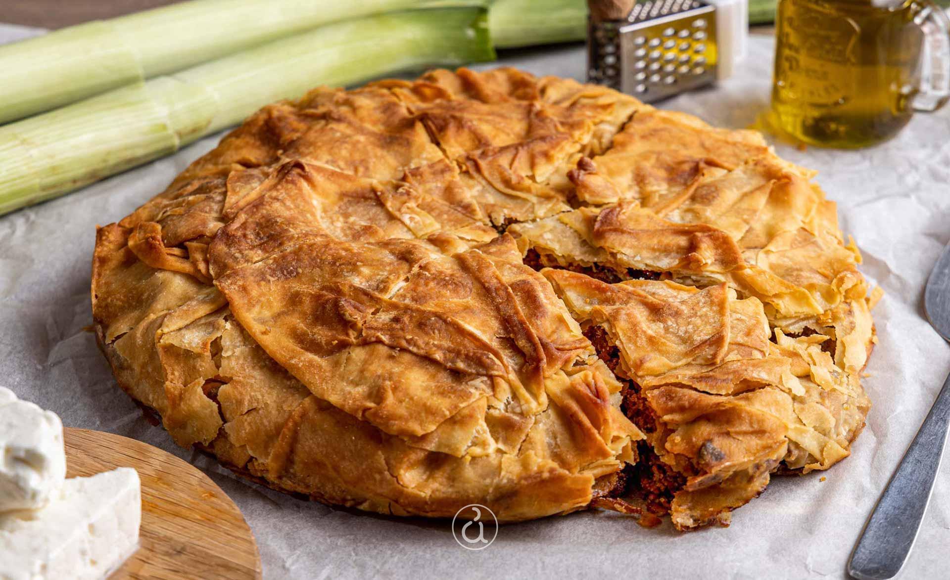 Recipe of the Day: Leek and Ground-Beef Pie