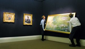 A Claude Monet ‘Water Lilies’ Scene Sold for $65.5 Million