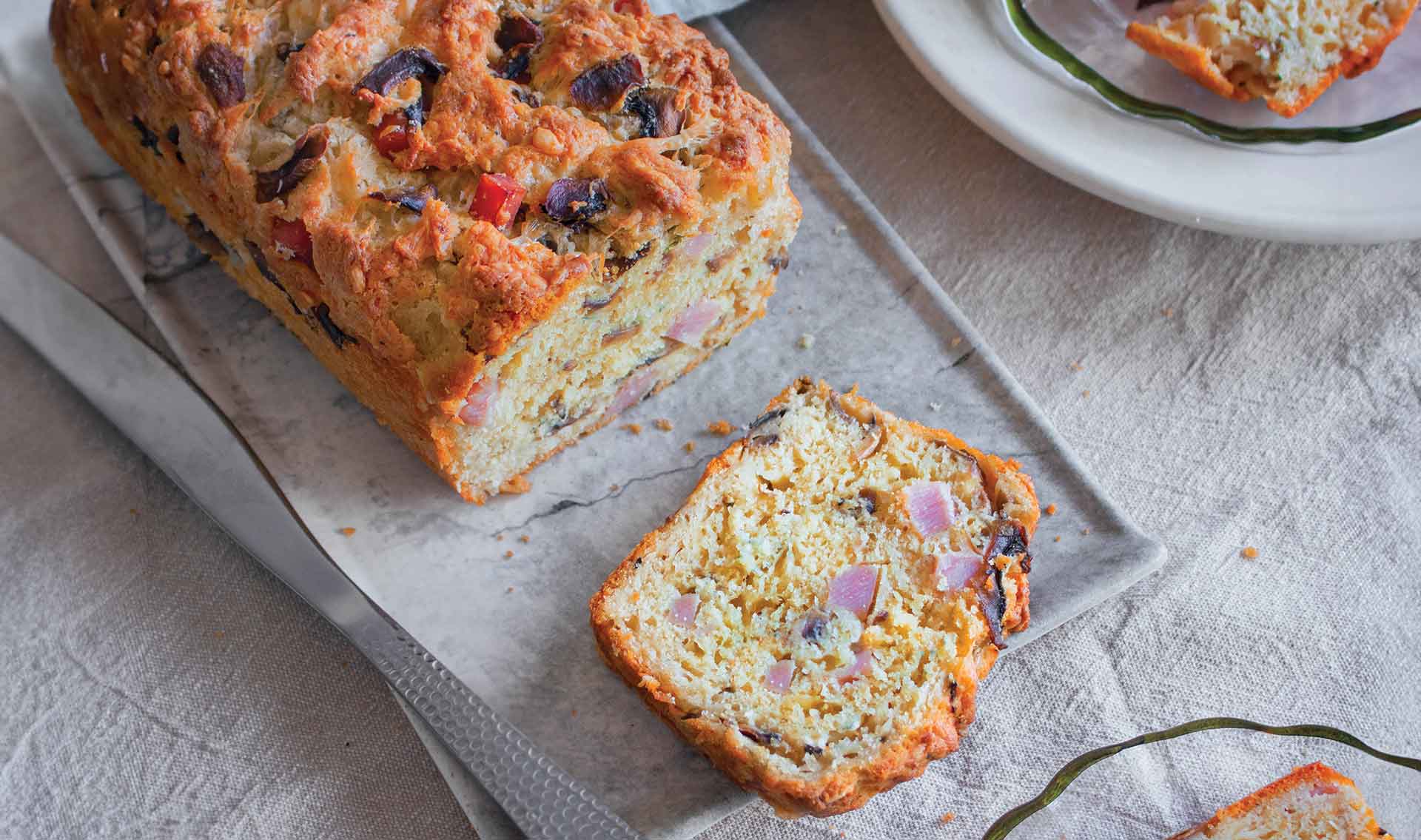 Recipe of the Day: Savory Cake with Mushrooms