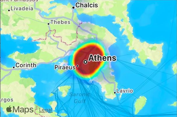 Two Earthquakes Rattle Athens