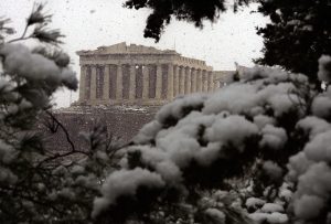 Will Athens See a White Christmas this Year?