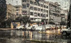 Stormy Skies in Western Greece, Calm Clouds Over Athens