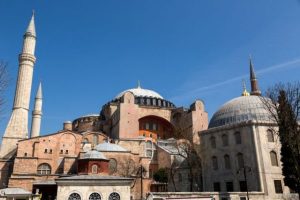 Six Greek Cadets Temporarily Arrested After Unfurling Greek Flags at Hagia Sophia