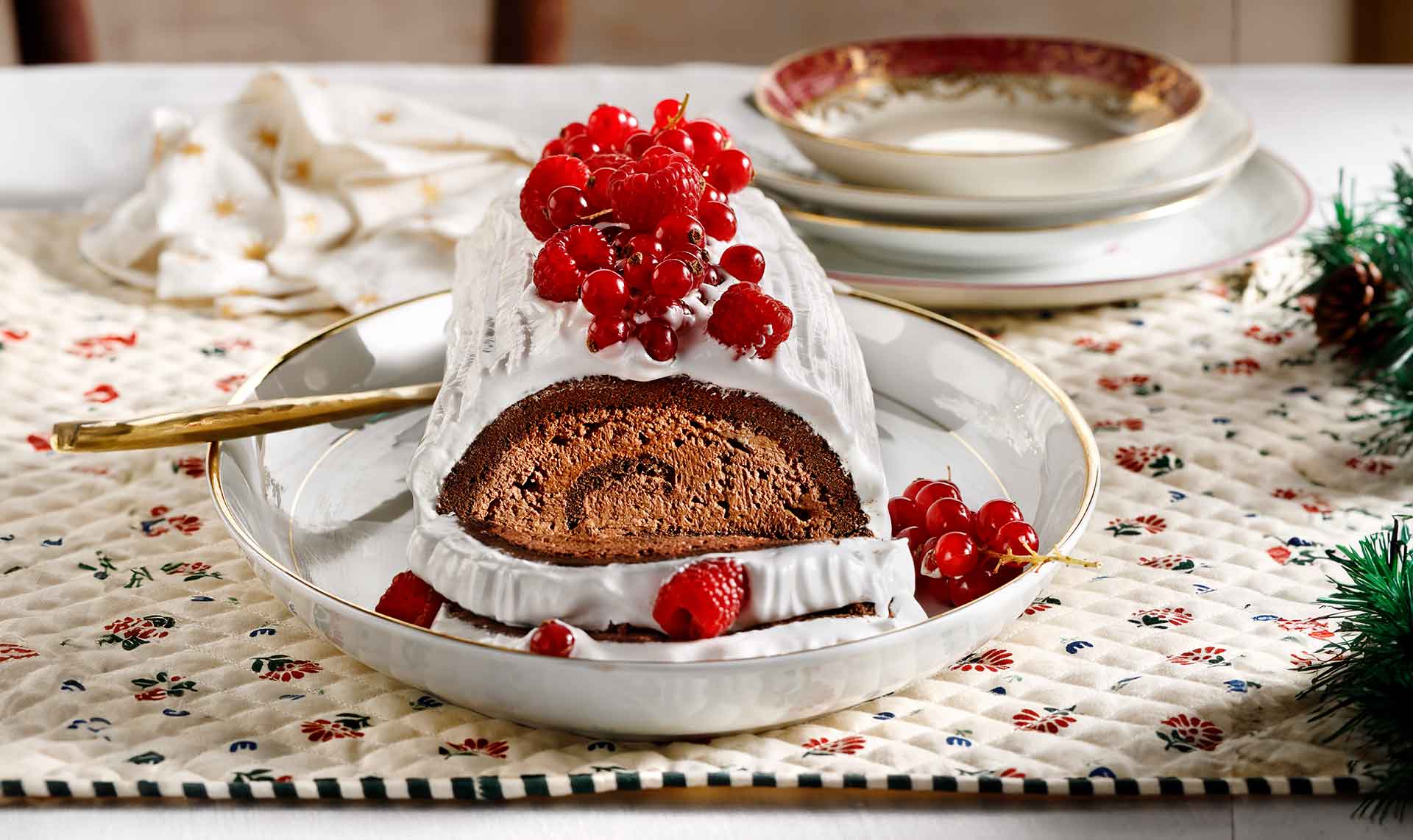 Recipe of the Day: Chocolate Yule Log